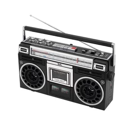 SAL RRT BROOKLYN sztereó kazettás rádiós magnó, Bluetooth, USB, microSD, MP3, felvétel, 4-sávos rádió, multimédia