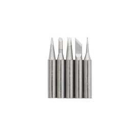 Home FPL 80T pákahegy szett az FPL 80W forrasztópákához, 5 féle különböző kialakítással, nikkelezett, 5 db forrasztócsúcs, 5x ~Ř6x41 mm