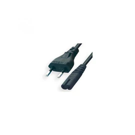 Home N 1X hálózati csatlakozókábel, 2x0,75 hálózati vezeték, 1,5m, 250 V~/2,5 A/500W