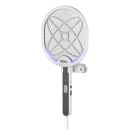 Zilan ZLN7088 3 in 1 elektromos légycsapó, 3 W, kézi /asztali / fali felhasználás, akkumulátoros tápellátás, 40 m2 hatókörzet