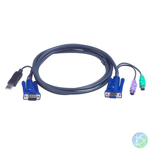 ATEN KVM Kábel PS/2 - USB,   3m - 2L-5503UP