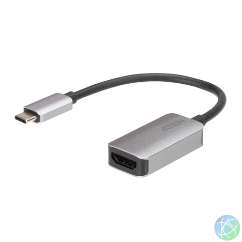 ATEN Adapter USB-C - HDMI, 4K, szürke