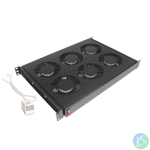 CONTEG Ventilátor panel 6 ventilátorral 19"