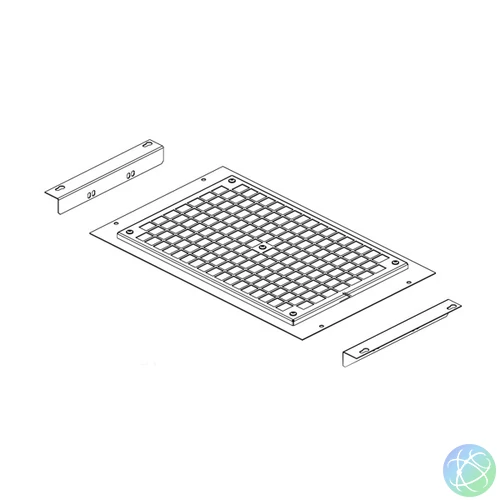 CONTEG Ventilátor keret + Filter - VER-06F-H