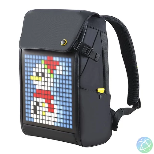 DIVOOM Hátizsák PIXEL Backpack M, Fekete