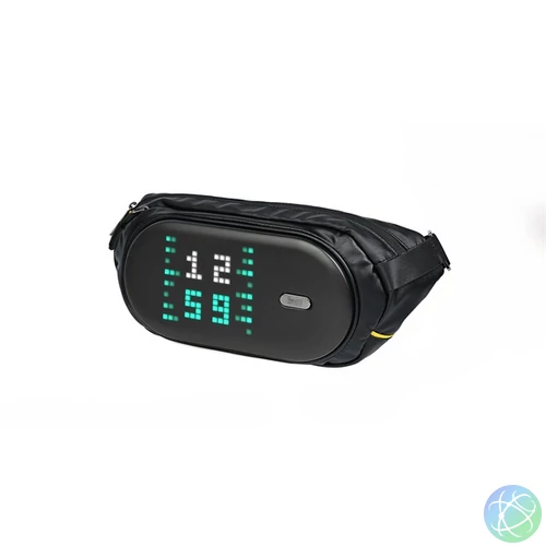 DIVOOM Válltáska PIXEL Slingbag-C, Fekete
