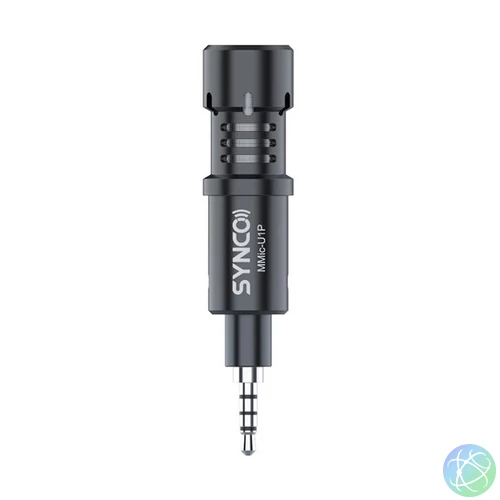 SYNCO MMic-U1P mini okostelefon mikrofon, 3.5mm jack csatlakozóval