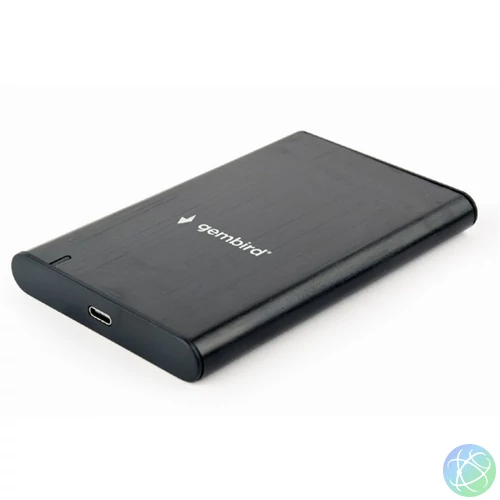 GEMBIRD USB-C 3.0 2.5" külső hdd ház, fekete
