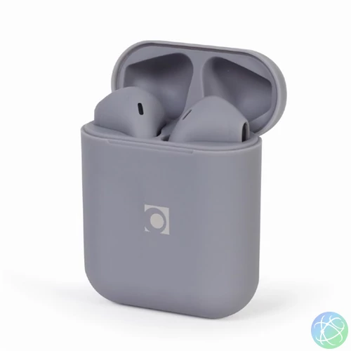 GEMBIRD Fülhallgató, Bluetooth, BT TWS fülbe helyezhető "Seattle", ködszürke