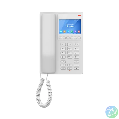 GRANDSTREAM VoIP Szállodatelefon, Fehér - GHP630