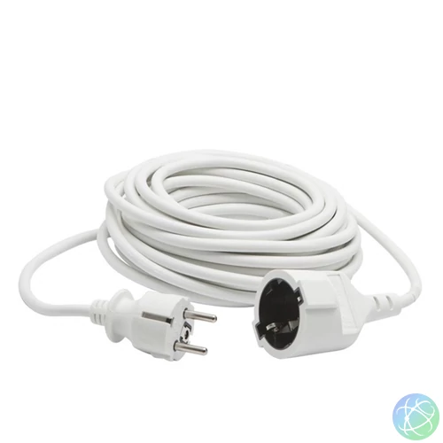 HANDY TOOLS Hosszabbító kábel, hálózati lengő, 230V, 10m, fehér