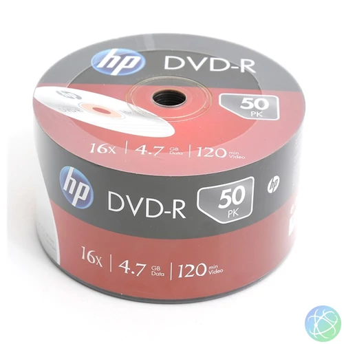 HP DVD-R 4,7Gb  50db/csomag 16x