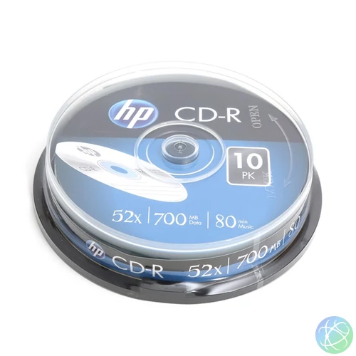 HP CD-R 700MB  10db/henger 52x