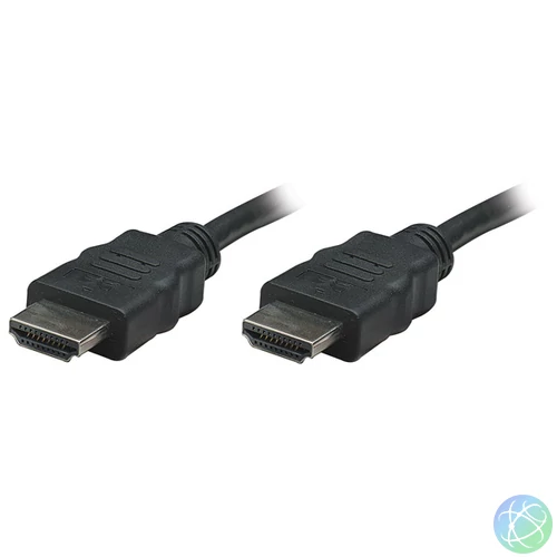 MANHATTAN Kábel HDMI - HDMI, 4K@30Hz, M/M,   5m, fekete