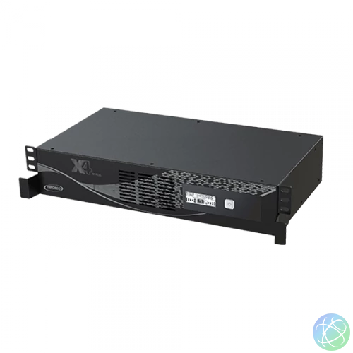 INFOSEC UPS X4 RM Plus - 1000 VA - LCD, USB, Rack
