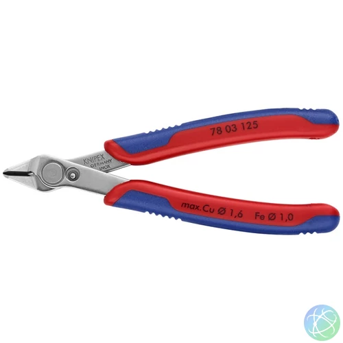 KNIPEX Fogó, Műszerészfogó oldalcsípő, 125 mmm