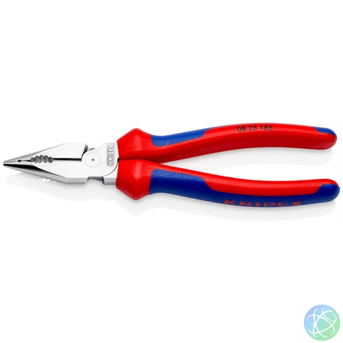KNIPEX Egyetemes fogó, 185mm, hegyes, 2K nyéllel