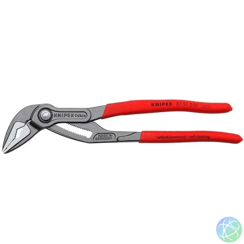 KNIPEX Cső- és vízpumpafogó Cobra®ES, keskeny fejforma, 250mm, 87 51 250
