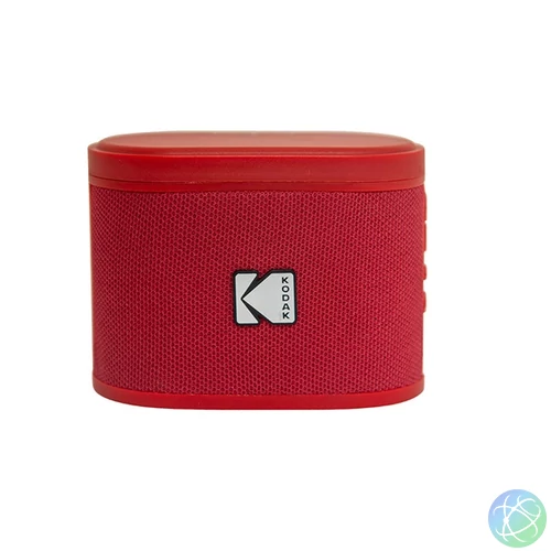 KODAK Soundbrix hordozható hangfal, összekapcsolható, moduláris, piros