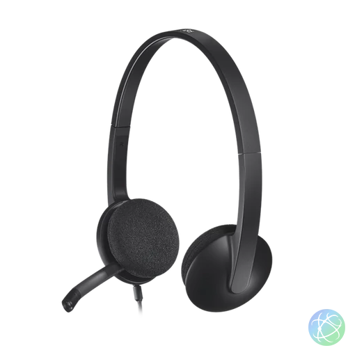 LOGITECH Headset H340 fekete