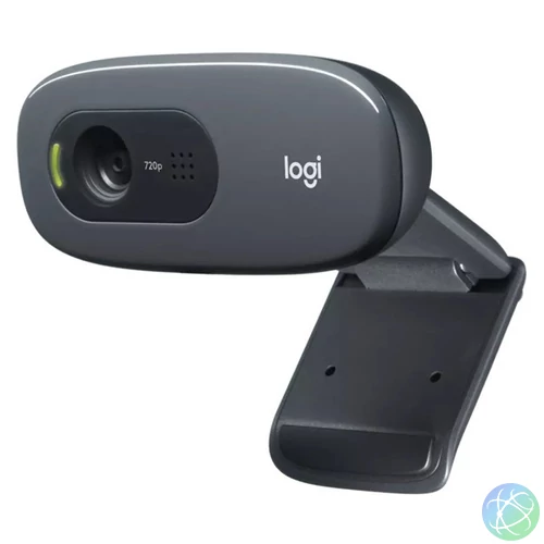 LOGITECH Webkamera, C270, Fekete