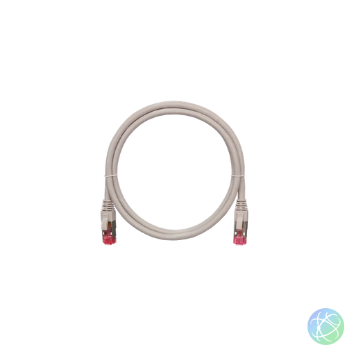 NIKOMAX Patch kábel S/FTP CAT6a LSOH,   3m, szürke