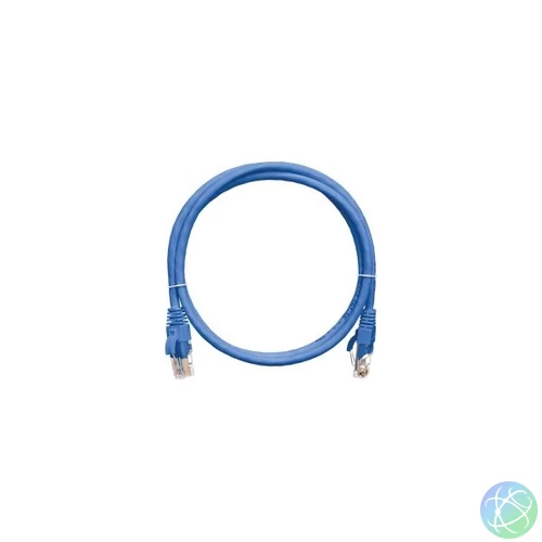 NIKOMAX Patch kábel S/FTP, CAT6a, PVC,   3m, kék