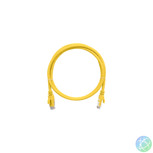 NIKOMAX Patch kábel S/FTP, CAT6a, PVC,   5m, sárga