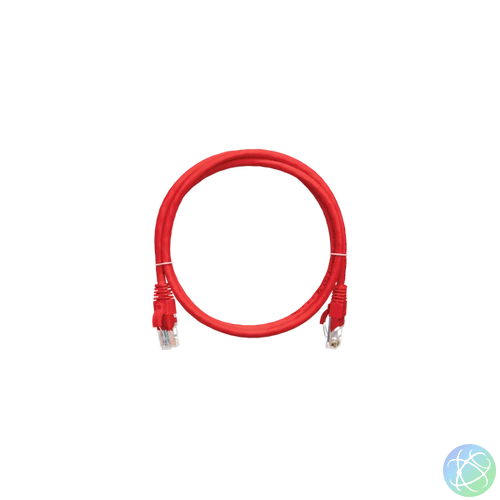 NIKOMAX Patch kábel S/FTP, CAT6a, PVC,   10m, piros