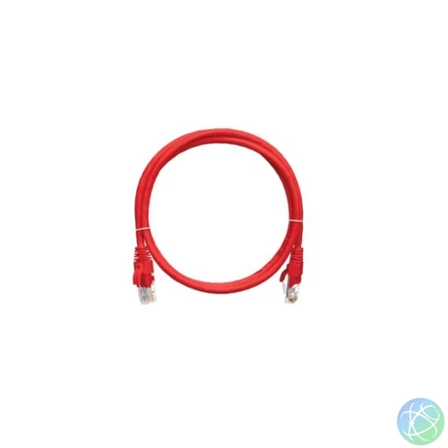 NIKOMAX Patch kábel S/FTP, CAT6a, PVC,   3m, piros