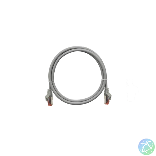 NIKOMAX Patch kábel S/FTP CAT6a LSOH, Essential Series, 10m, szürke
