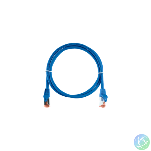 NIKOMAX Patch kábel S/FTP CAT6a LSOH, Essential Series,  10m, kék