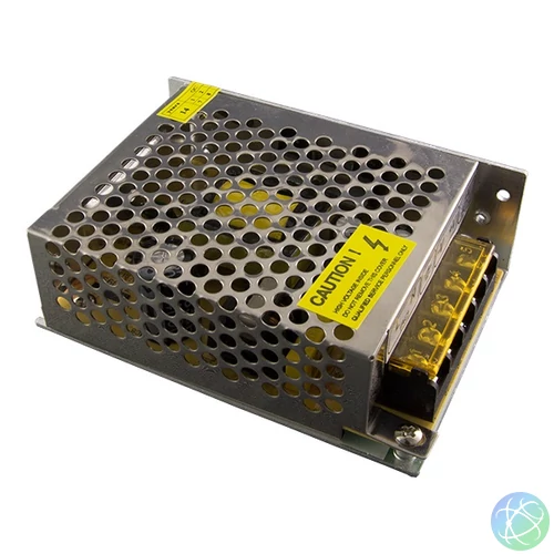 OPTONICA LED Szalag Tápegység 60W, 5A, 12V, fém házas - AC6105