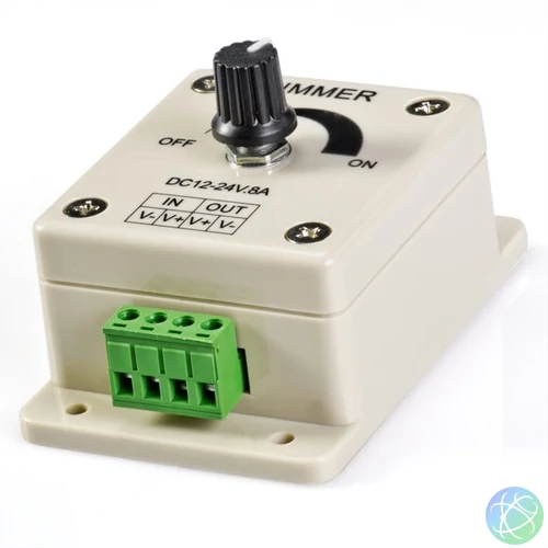 OPTONICA LED Szalag Dimmer 96W, 8A, potméterrel - AC6316