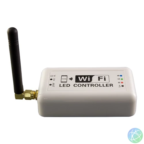 OPTONICA LED WI-FI vezérlő RGB szalaghoz, DC7,5V--24V, 12A - AC6310
