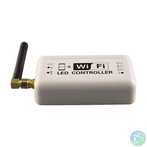 OPTONICA LED WI-FI vezérlő szalaghoz, egy szín, DC7,5V--24V, 12A - AC6311