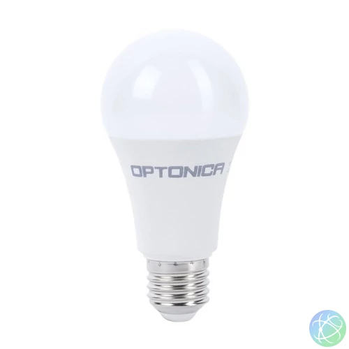 OPTONICA LED Gömb Izzó, E27, A60, 14W, 1380lm, 6000K, hideg fehér (1836 kiváltója)