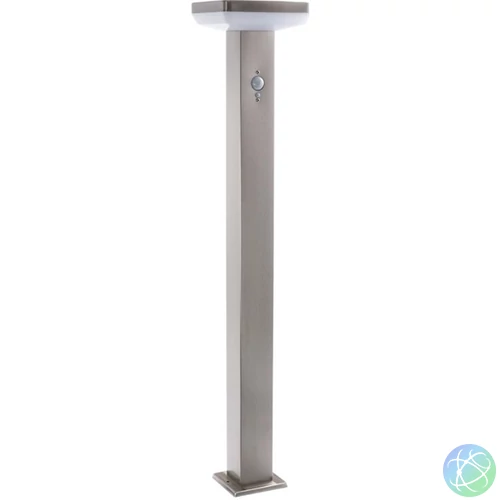 OPTONICA LED Lámpa, kültéri, napelemes, solar lámpa, rögzíthető, SS-szálcsiszolt alumínium 4,4W