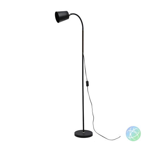 PLATINET Lámpa, Álló, beltéri, 40W, E27, 22x160cm, fém, fekete