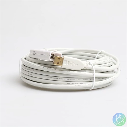 PROCONNECT Kábel USB 2.0 A - A  Aktív, M/F, 12m, fehér