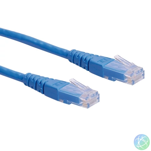 ROLINE Patch kábel UTP CAT6,   5m, kék