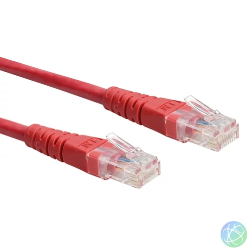 ROLINE Patch kábel UTP CAT6,   5m, piros