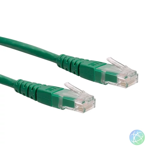 ROLINE Patch kábel UTP CAT6,   5m, zöld