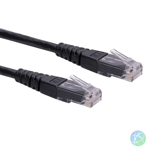 ROLINE Patch kábel UTP CAT6,   5m, fekete