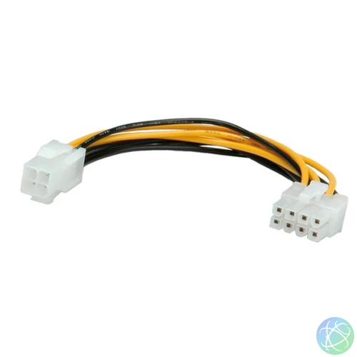 ROLINE Tápkábel PCI Express 8 pin,   0,15m