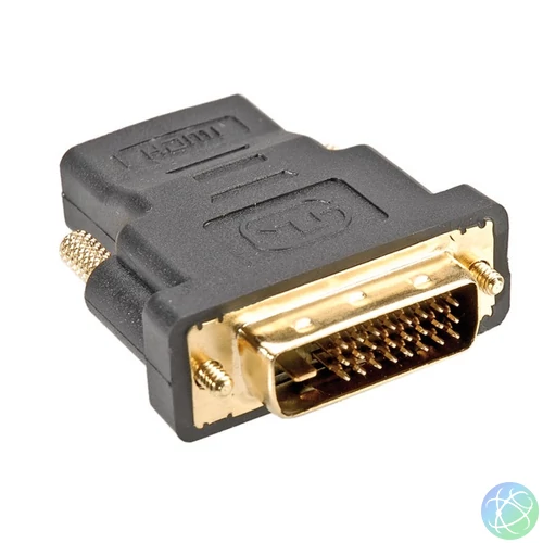 ROLINE Adapter DVI - HDMI, 2K@60Hz, M/F, fekete