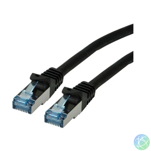 ROLINE Patch kábel S/FTP PATCH CAT6a LSOH,   3m, fekete
