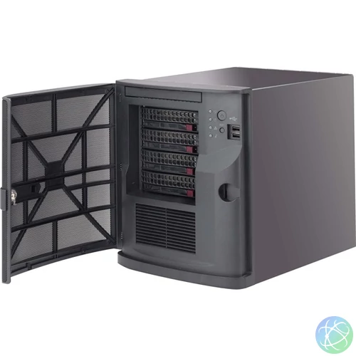 SUPERMICRO Ház minitorony  Mini-ITX CSE-721TQ-350B