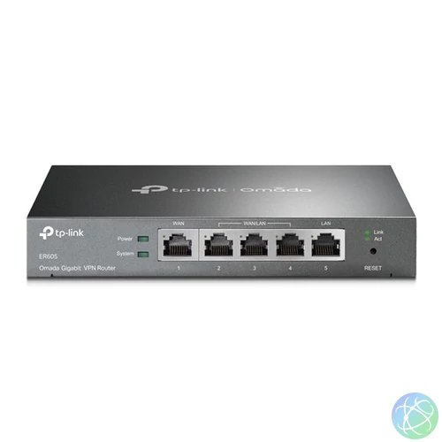 TP-LINK OMADA VPN Router 1xWAN(1000Mbps) + 4xLAN(1000Mbps), ER605