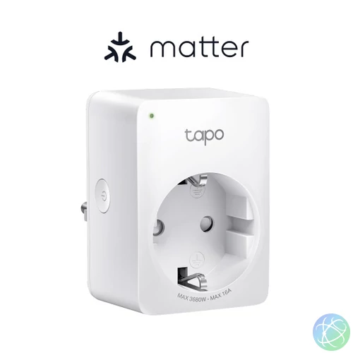 TP-LINK Tapo Wi-Fi okos dugalj Wi-Fi-s Mini, Fogyasztás mérővel TAPO P110M